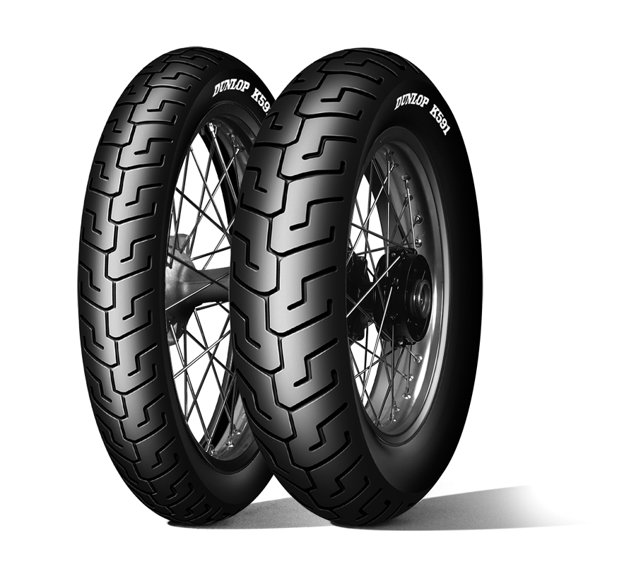 DUNLOP      2RUOTE 100/90 19 K591(FR)TL(HD) 51V